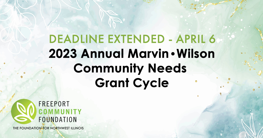 Marvin ∙ Wilson Community Needs Grant Application Deadline Extended